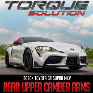 Torque Solutions Rear Upper Camber Arms for the 2020 Toyota GR Supra MKV A90
