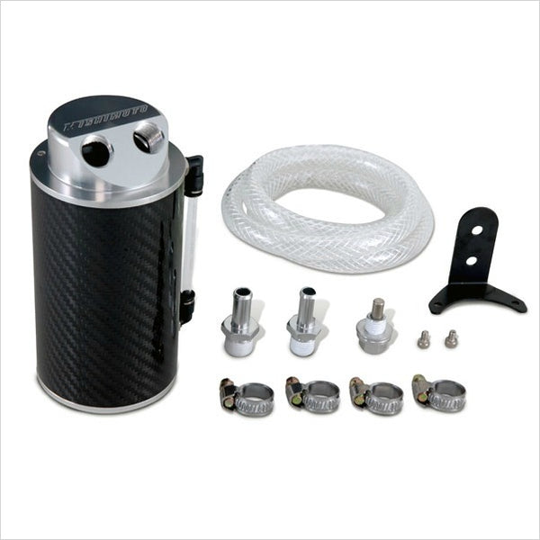 Mishimoto Carbon Fiber Oil Catch Can 10mm Fittings