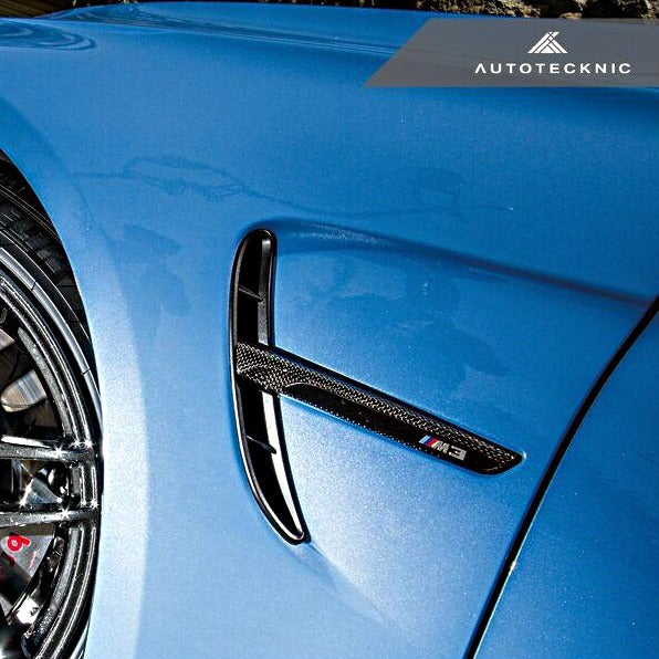 AutoTecknic Carbon Fiber Fender Trim BMW F80 M3 F82 M4 Emnotek