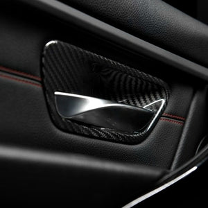 AutoTecknic Dry Carbon Fiber Interior Door Handle Trim BMW F32 4-Series & F82 M4
