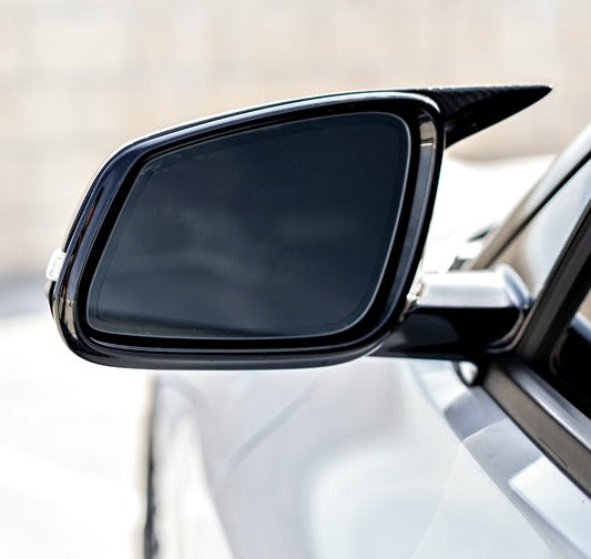 AutoTecknic Aero Mirror Covers Gloss Black Toyota Supra A90 - Emnotek