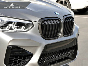 AutoTecknic Dry Carbon Fiber Grille Surrounds BMW F97 X3M F98 X4M
