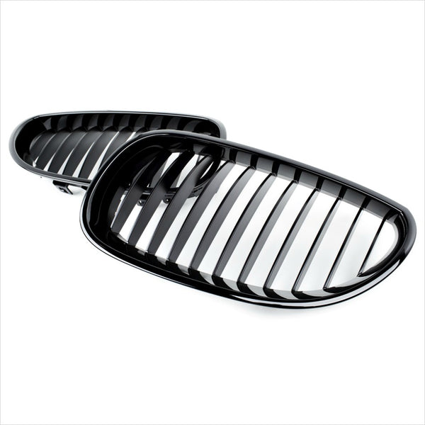 iND Gloss Black Painted Front Grille BMW E60 M5