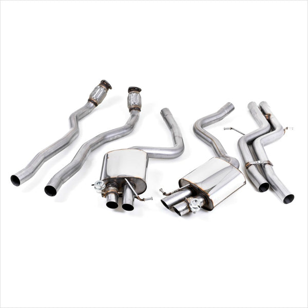 Milltek Catback Exhaust non-Resonated with Valves Audi RS5 (B8) 4.2L
