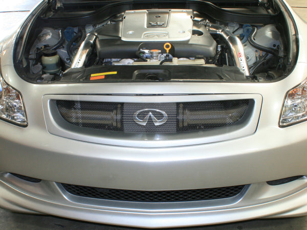 Cold Air Intake System Kit For 2008-2013 Infiniti G37 3.7L V6 – Coated Black Aluminum, Blue Filter, CA103