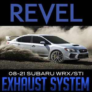 Revel Ultra Ti Exhaust System: 2008–2021 Subaru WRX/STI
