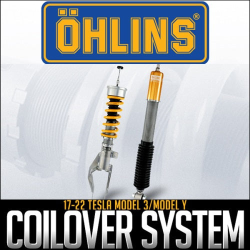 Ohlins Racing Road & Track Coilover System: 2017-2022 Tesla Model 3 / Tesla Model Y