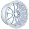 Enkei NT03+M Vanquish White Wheels
