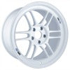 Enkei RPF1 Vanquish White Wheels