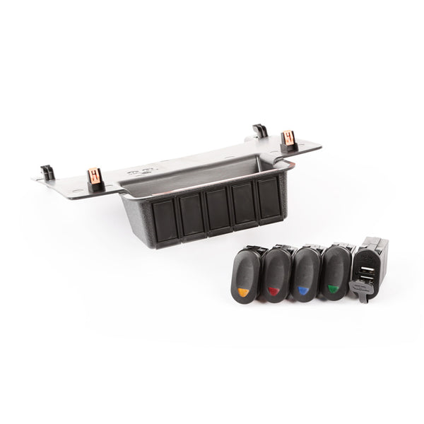 Rugged Ridge Lower Switch Panel Kit 11-18 Jeep Wrangler JK/JKU