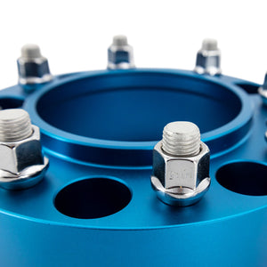 Borne Off-Road Wheel Spacers - 6x139.7 - 93.1 - 50mm - M12 - Blue