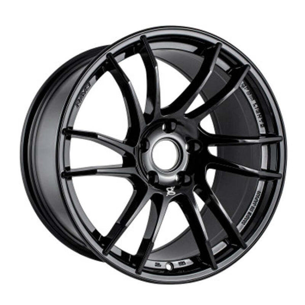 Gram Lights 57XR 18x9.5 +38 5-114.3 Glossy Black Wheel