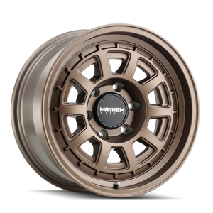 Mayhem 8303 Voyager 15x7 / 5x100 BP / 15mm Offset / 56.1mm Hub Dark Bronze Wheel