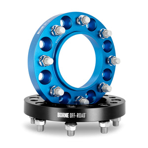 Borne Off-Road Wheel Spacers 8X165.1 121.3 25 M14 Blk