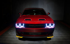 Oracle 15-21 Dodge Challenger Dynamic Surface Mount Headlight Halo Kit - - Dynamic NO RETURNS