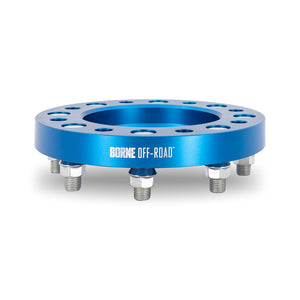 Mishimoto Borne Off-Road Wheel Spacers - 8X170 - 125 - 25mm - M14 - Blue