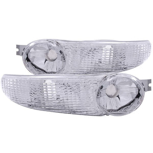 ANZO 2001-2006 Gmc Yukon Denali Euro Parking Lights Chrome