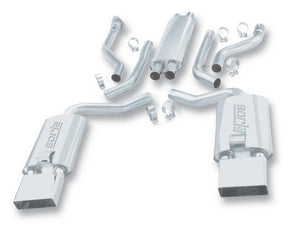 Borla 92-96 Chevrolet Corvette Hatchback/Conv 5.7L 8cyl 4/6 Spd Touring SS Catback Exhaust