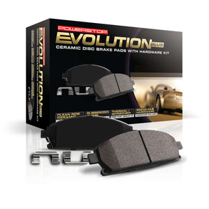 Power Stop 06-07 Subaru B9 Tribeca Front Z17 Evolution Ceramic Brake Pads w/Hardware