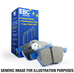 EBC 06-11 Saab 9-3 Aero Bluestuff Front Brake Pads