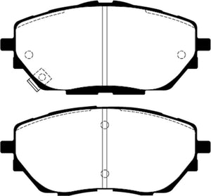 EBC 2017+ Toyota C-HR 2.0L Yellowstuff Front Brake Pads