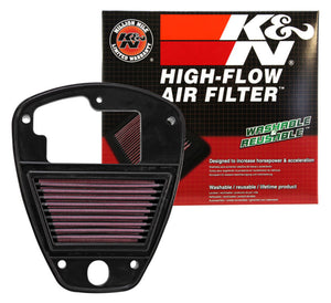 K&N 06-11 Kawasaki VN900 Vulcan Classic/ 06-10 Vulcan 900 / 07-11 VN900 Vulcan Custom Rep Air Filter