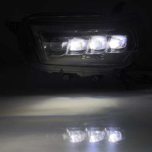 AlphaRex 10-13 Toyota 4Runner NOVA-Series LED Projector Headlights Black