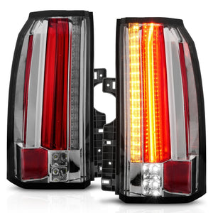 ANZO 2015-2017 GMC Yukon/Yukon XL LED Taillights Chrome