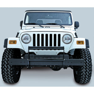 Rugged Ridge Brush Guard Textured Black 87-95 Jeep Wrangler YJ