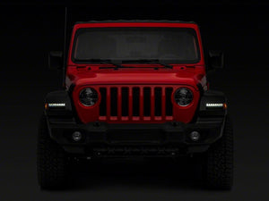 Raxiom 18-23 Jeep Wrangler JL Sport Axial Series SEQL LED Parking/Turn Signal Lights- Smoked