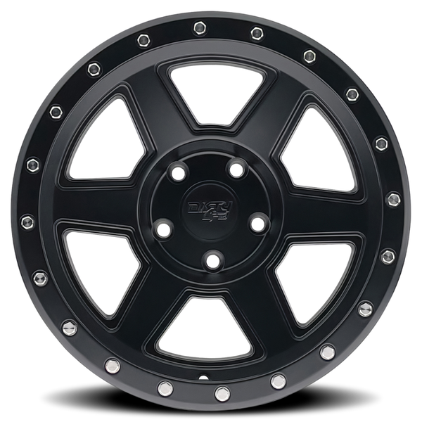 Dirty Life 9315 Compound 17x9 / 6x139.7 BP / -12mm Offset / 106mm Hub Matte Black Wheel