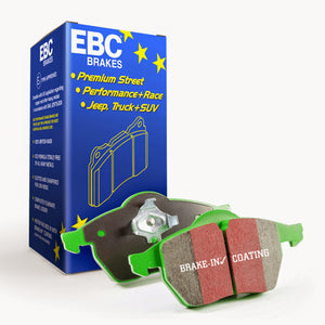 EBC 98-03 Dodge B250 B2500 Cargo 2500 Van 3/4 Ton Greenstuff Front Brake Pads