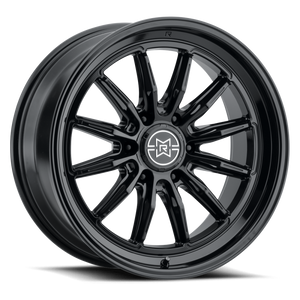 Method Raised MR803 20x10 / 6x5.5 BP / -18mm Offset / 106.25mm Bore - Gloss Black Wheel