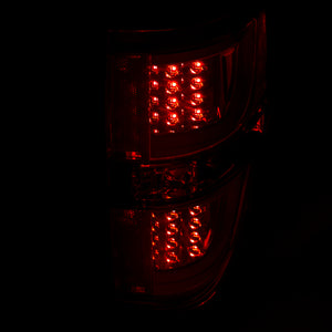 ANZO 2009-2013 Ford F-150 LED Taillights Smoke