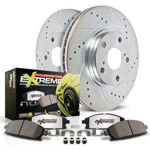 Power Stop 04-06 BMW 525i Front Z26 Street Warrior Brake Kit