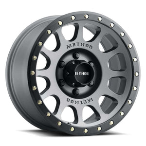 Method MR305 NV 18x9 / +25mm Offset / 5x150 BP / 116.5mm CB / Titanium - Matte Black Lip Wheel