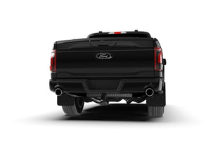 Rally Armor 21-24 Ford F-150 (Excl. Raptor) Black UR Mud Flap w/Metallic Black Logo