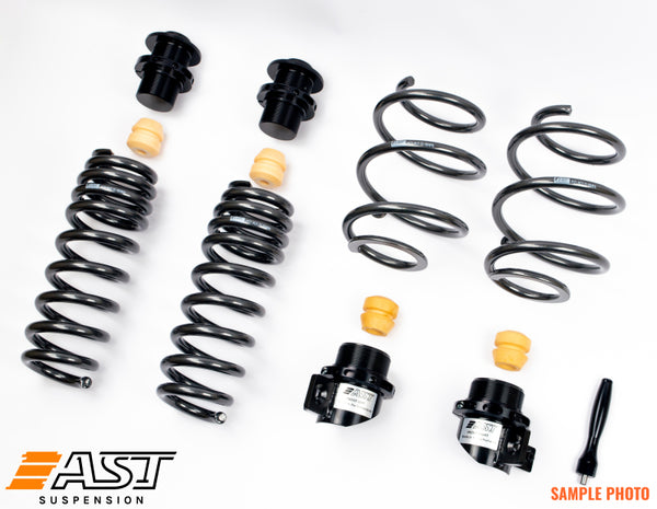 AST Suspension 2019+ Audi A3 / S3 Quattro Adjustable Lowering Springs - 25mm