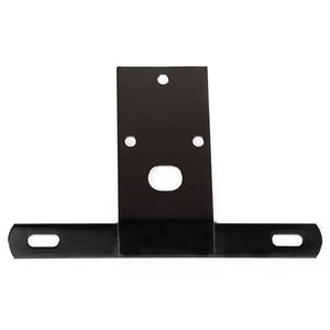 Omix License Plate Bracket Black- 76-86 CJ Models