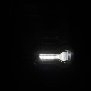 AlphaRex 21-22 Ford F150 LUXX LED Projector Tail Lights - Alpha-Black