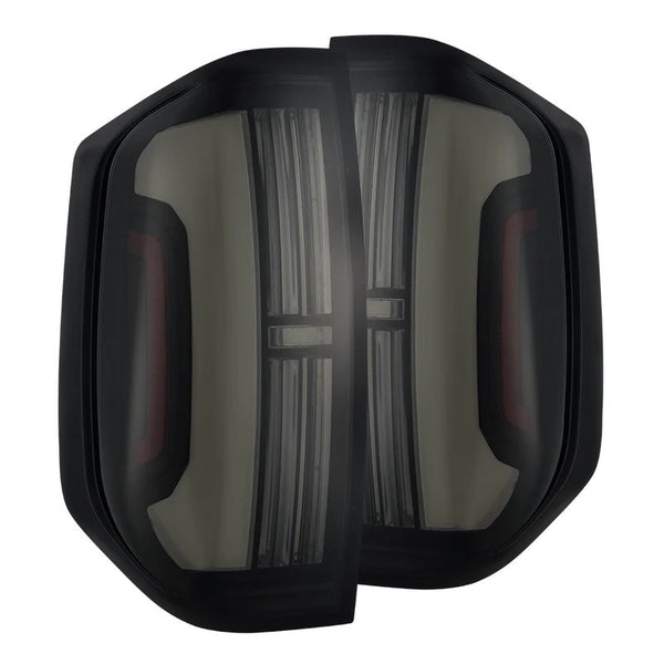 AlphaRex 14-21 Toyota Tundra NOVA-Series Prismatic LED Tail Lights Alpha-Black