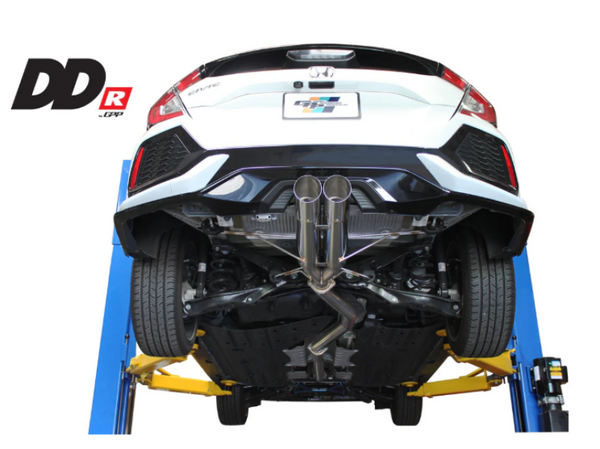 Greddy 2017+ Honda Civic Sport 5DR/Type-R DD-R Non-Resonated Exhaust