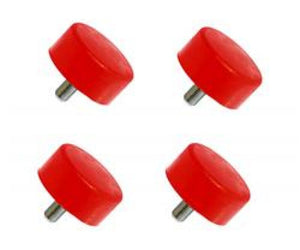 Prothane Toyota Tacoma Front Bump Stops - Red