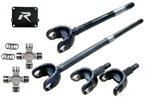 Revolution Gear & Axle 2018+ Jeep Wrangler JL & JT 1-Piece Chromoly Discovery Series Front Axle Kit