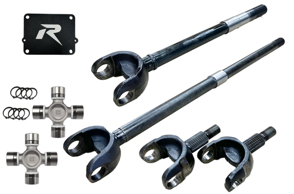 Revolution Gear & Axle 2018+ Jeep Wrangler JL & JT 1-Piece Chromoly Discovery Series Front Axle Kit