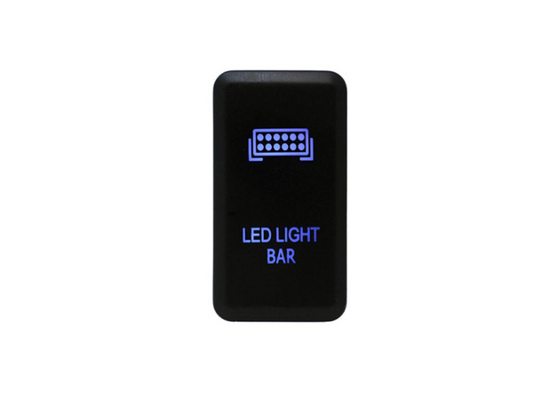 Cali Raised Tall Style Toyota Oem Style Led Light Bar Switch - Blue