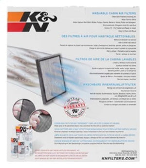 K&N 2019 RAM 1500 3.6L/5.7L Cabin Air Filter