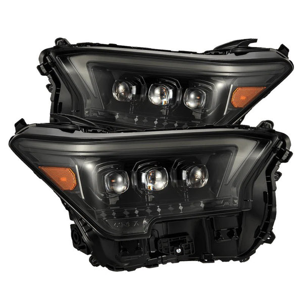 AlphaRex 24-25 Toyota Tacoma / 25-up 4Runner OG-Style NOVA-Series LED Projector Headlights Alpha-Black
