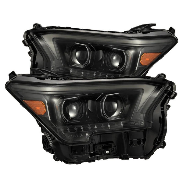 AlphaRex 24-25 Toyota Tacoma / 25-up 4Runner OG-Style LUXX-Series LED Projector Headlights Alpha-Black