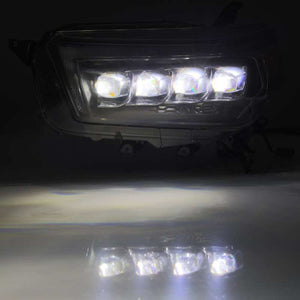 AlphaRex 10-13 Toyota 4Runner NOVA-Series LED Projector Headlights Black